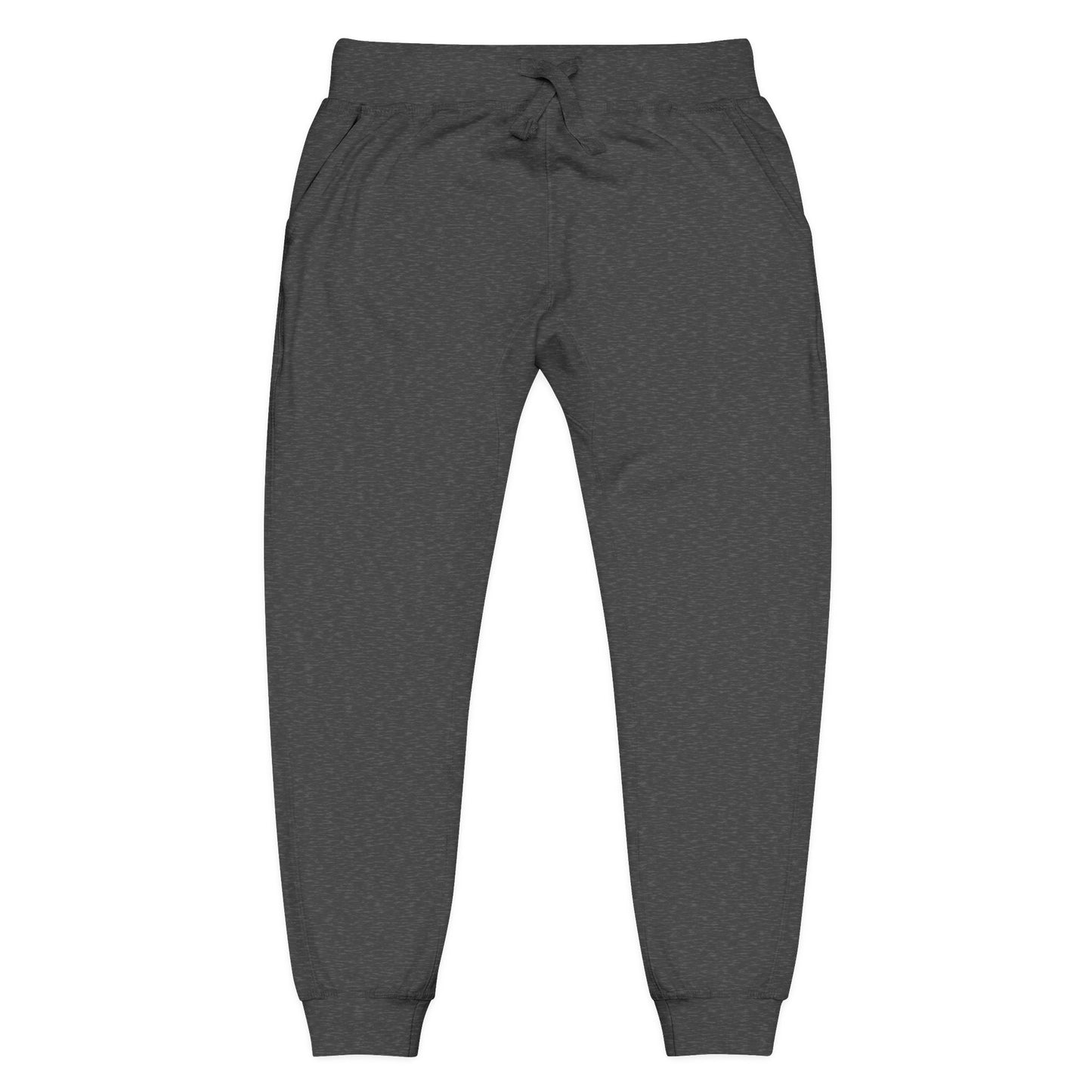 Chosen Embroidered Fleece Sweatpants — Cozy Olive Joggers with Pocket