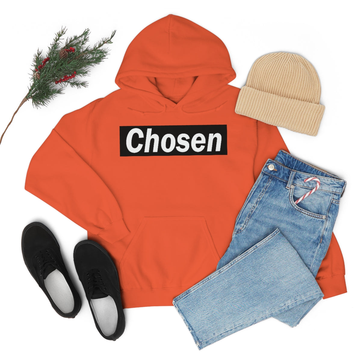 "Chosen" Unisex Heavy Blend™ Hooded Sweatshirt - Infinite Designs LLC