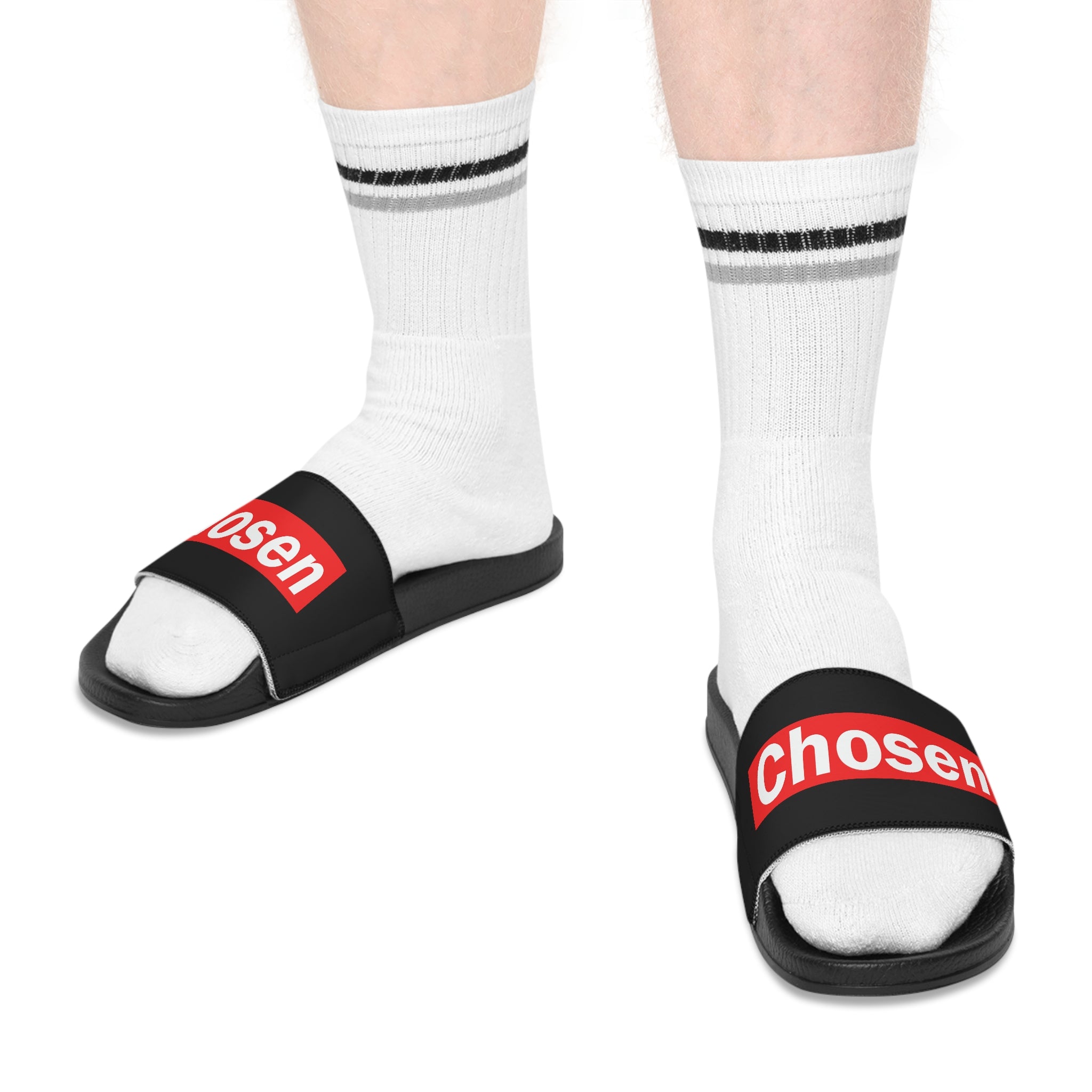 "Chosen" Men's Slide Sandals - Infinite Designs LLC