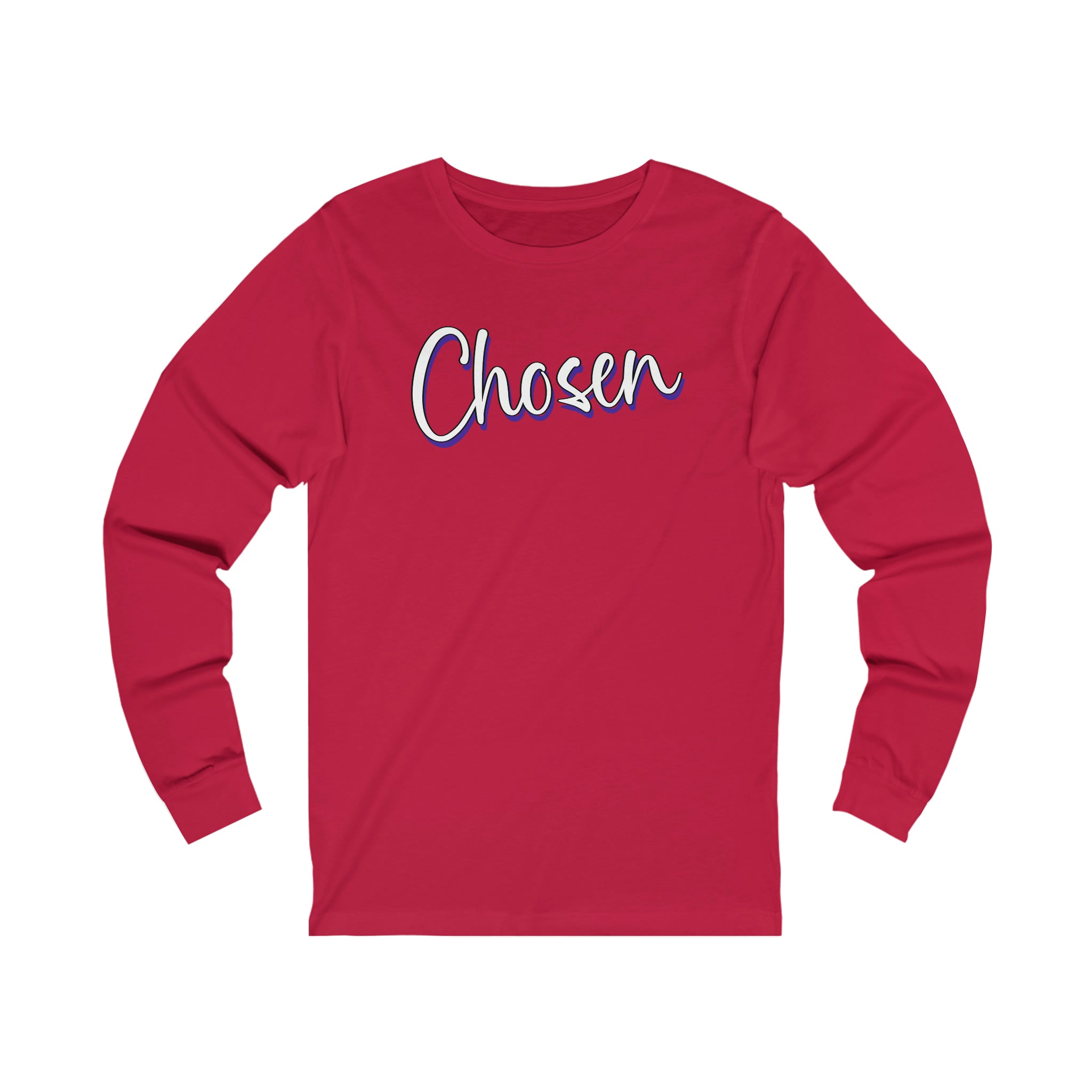 "Chosen" Unisex Jersey Long Sleeve Tee - Infinite Designs LLC