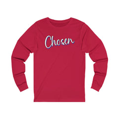 "Chosen" Unisex Jersey Long Sleeve Tee - Infinite Designs LLC