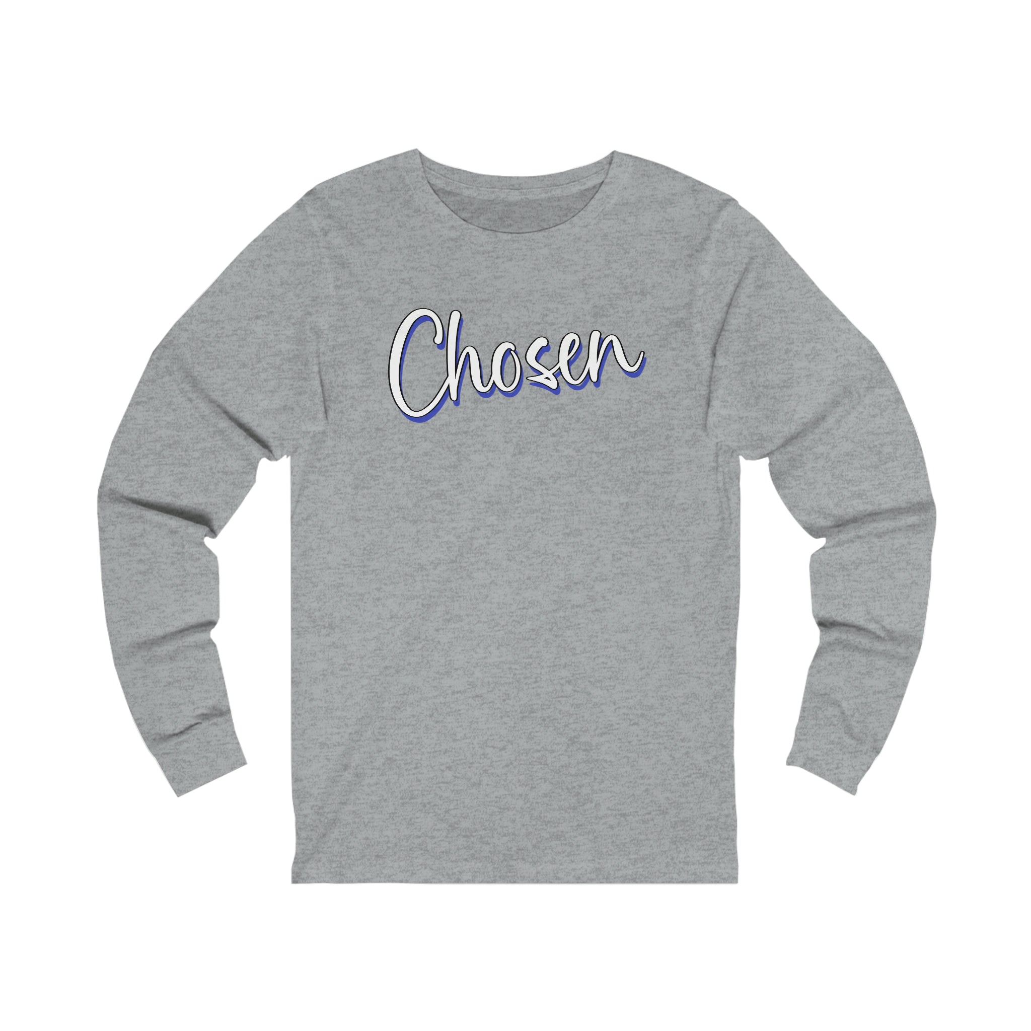 "Chosen" Unisex Jersey Long Sleeve Tee - Infinite Designs LLC