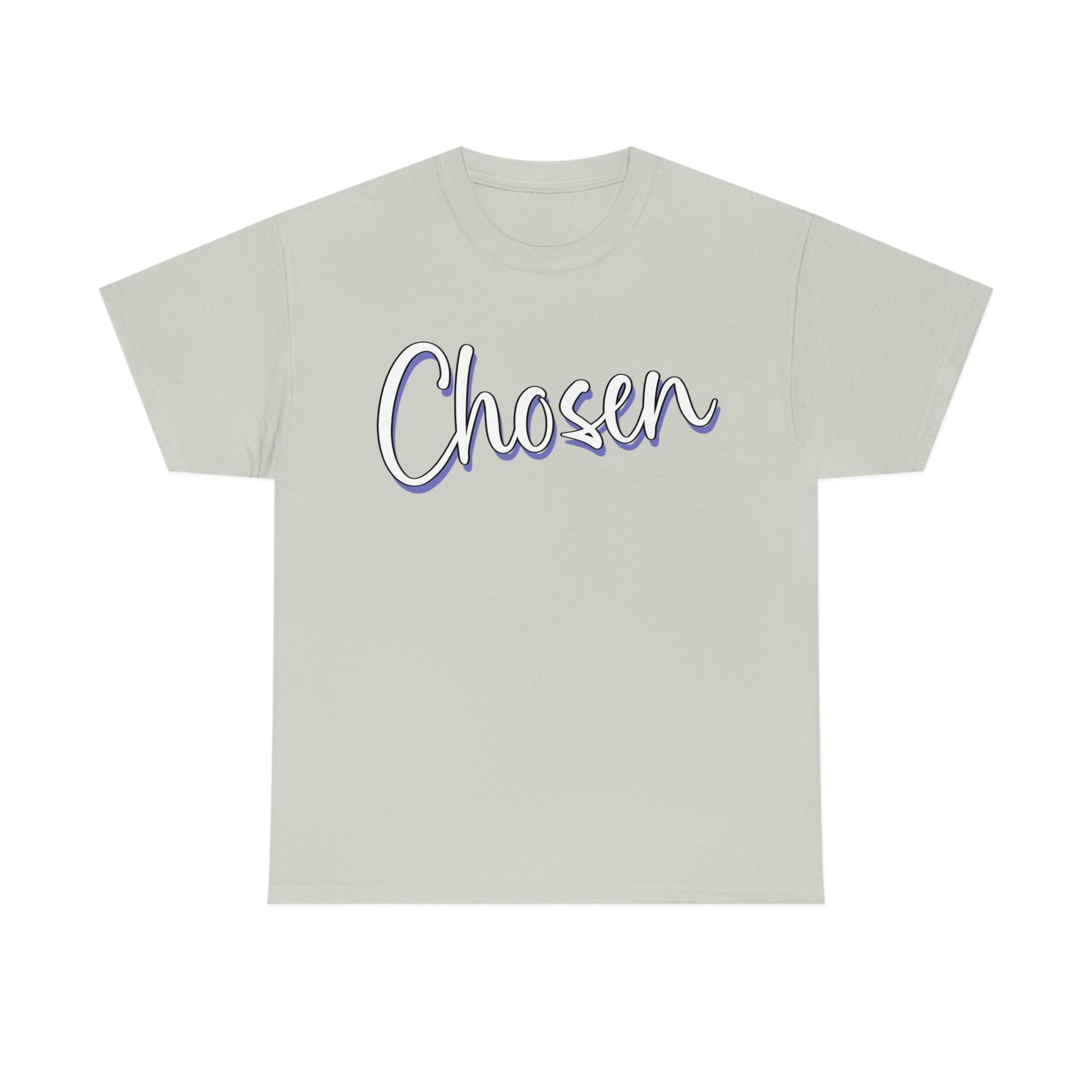 "Chosen" Unisex Heavy Cotton Tee - Infinite Designs LLC