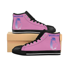 SHEBREWS Women's High-top Sneakers - Infinite Designs LLC
