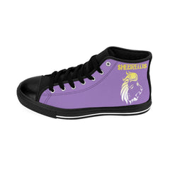 SHEBREWS Women's High-top Sneakers - Infinite Designs LLC