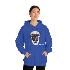 "Black Jesus" Unisex Heavy Blend™ Hooded Sweatshirt - Infinite Designs LLC