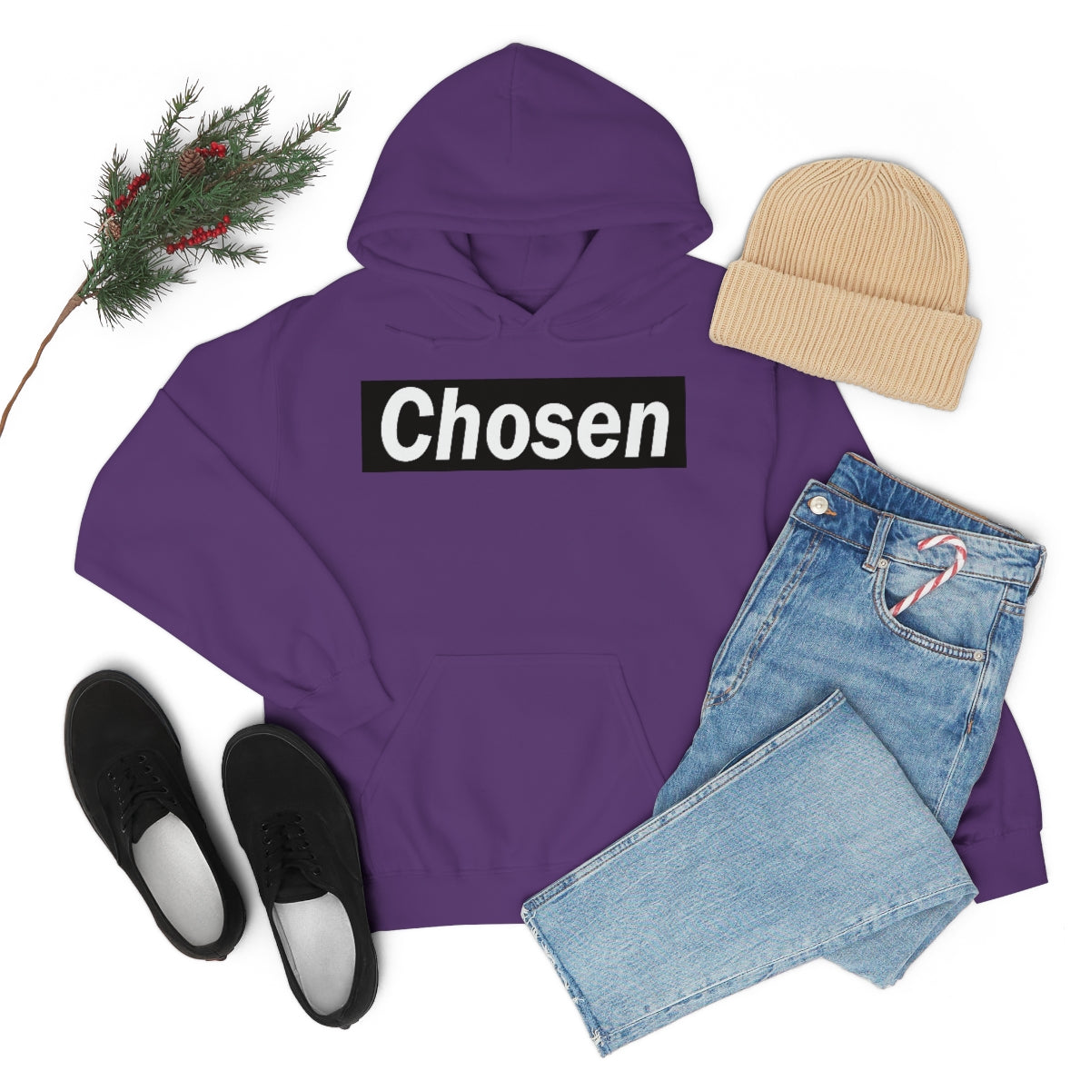 "Chosen" Unisex Heavy Blend™ Hooded Sweatshirt - Infinite Designs LLC