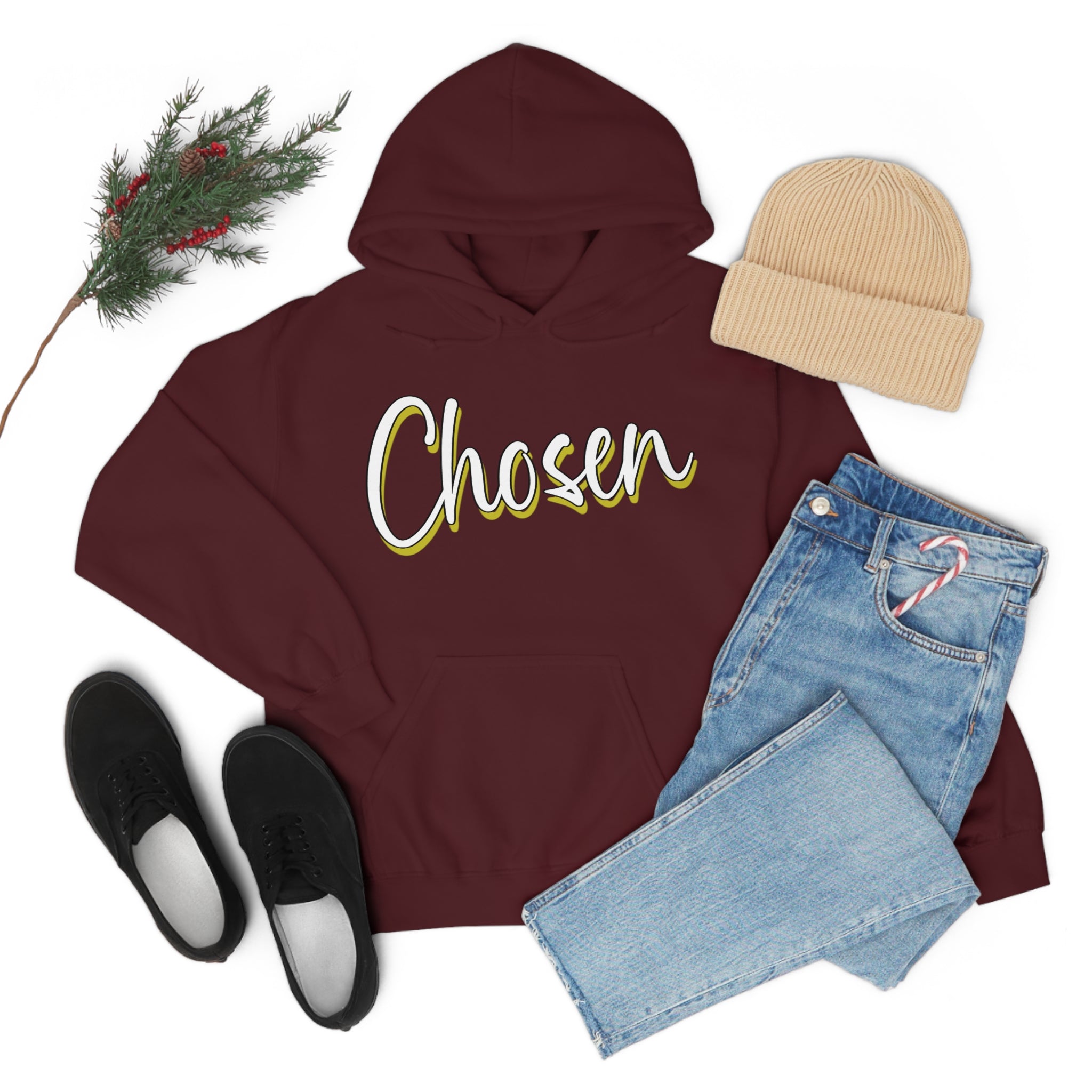 "Chosen" Unisex Heavy Blend™ Hooded Sweatshirt - Infinite Designs LLC