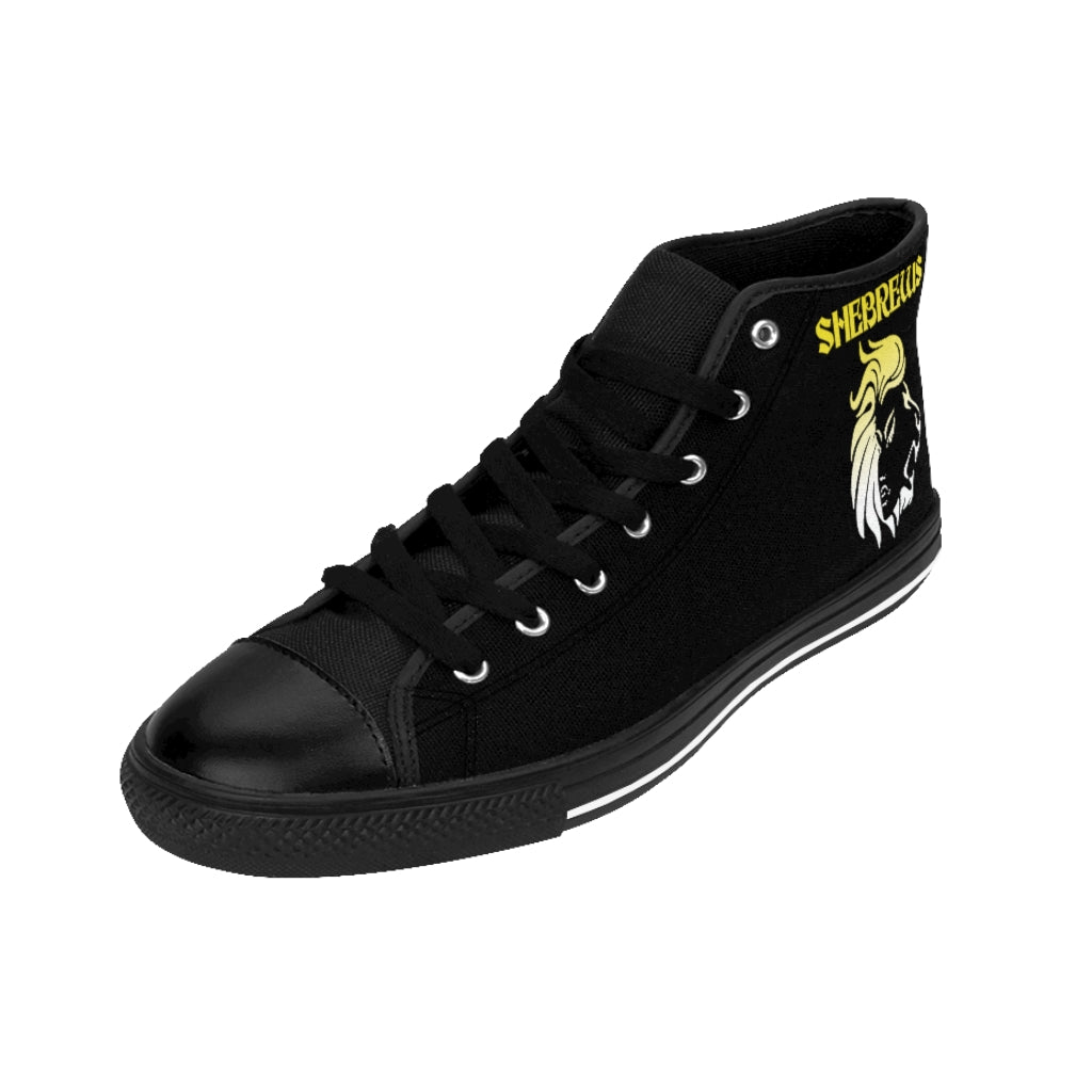 SHEBREW Women's High-top Sneakers - Infinite Designs LLC