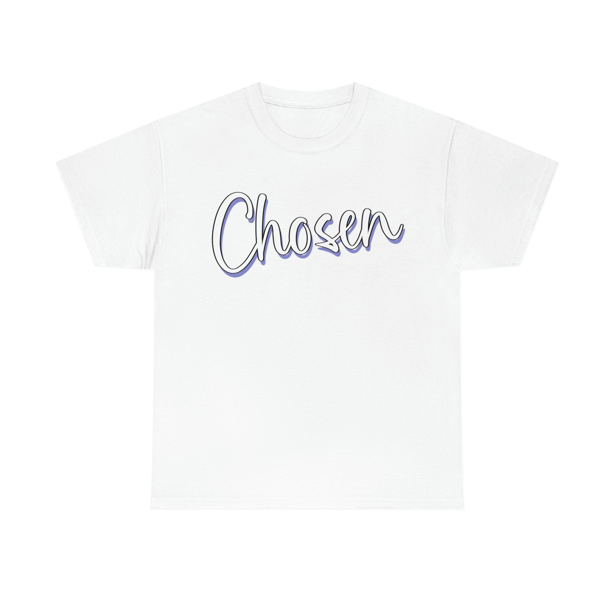 "Chosen" Unisex Heavy Cotton Tee - Infinite Designs LLC
