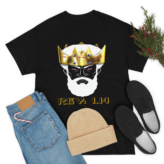 "Rev: 1.14" Unisex Heavy Cotton Tee - Infinite Designs LLC