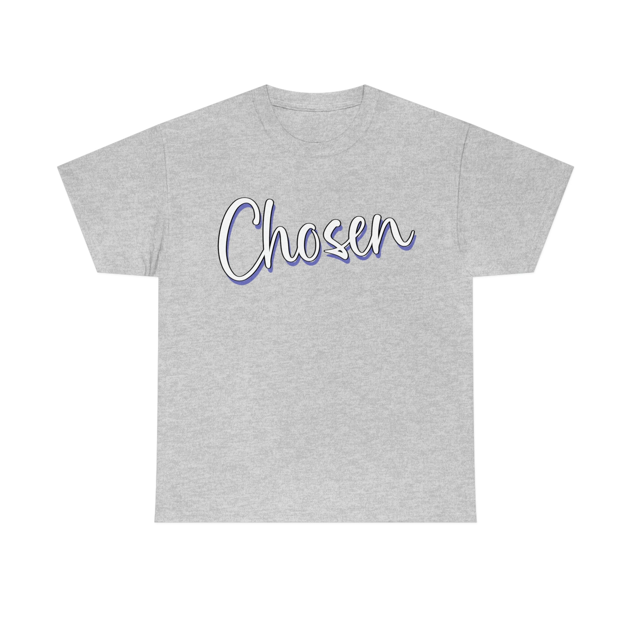 "Chosen" Unisex Heavy Cotton Tee - Infinite Designs LLC