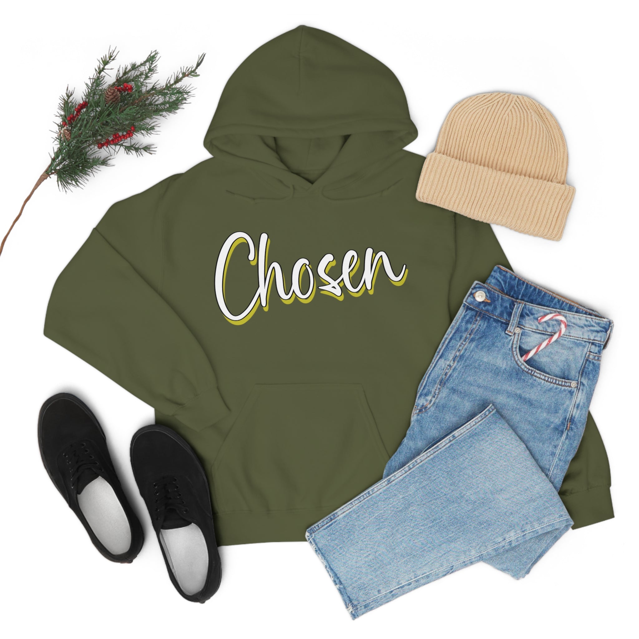 "Chosen" Unisex Heavy Blend™ Hooded Sweatshirt - Infinite Designs LLC