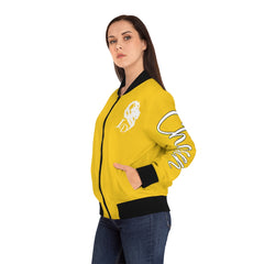 SHEBREWS Women's Bomber Jacket (AOP) - Infinite Designs LLC