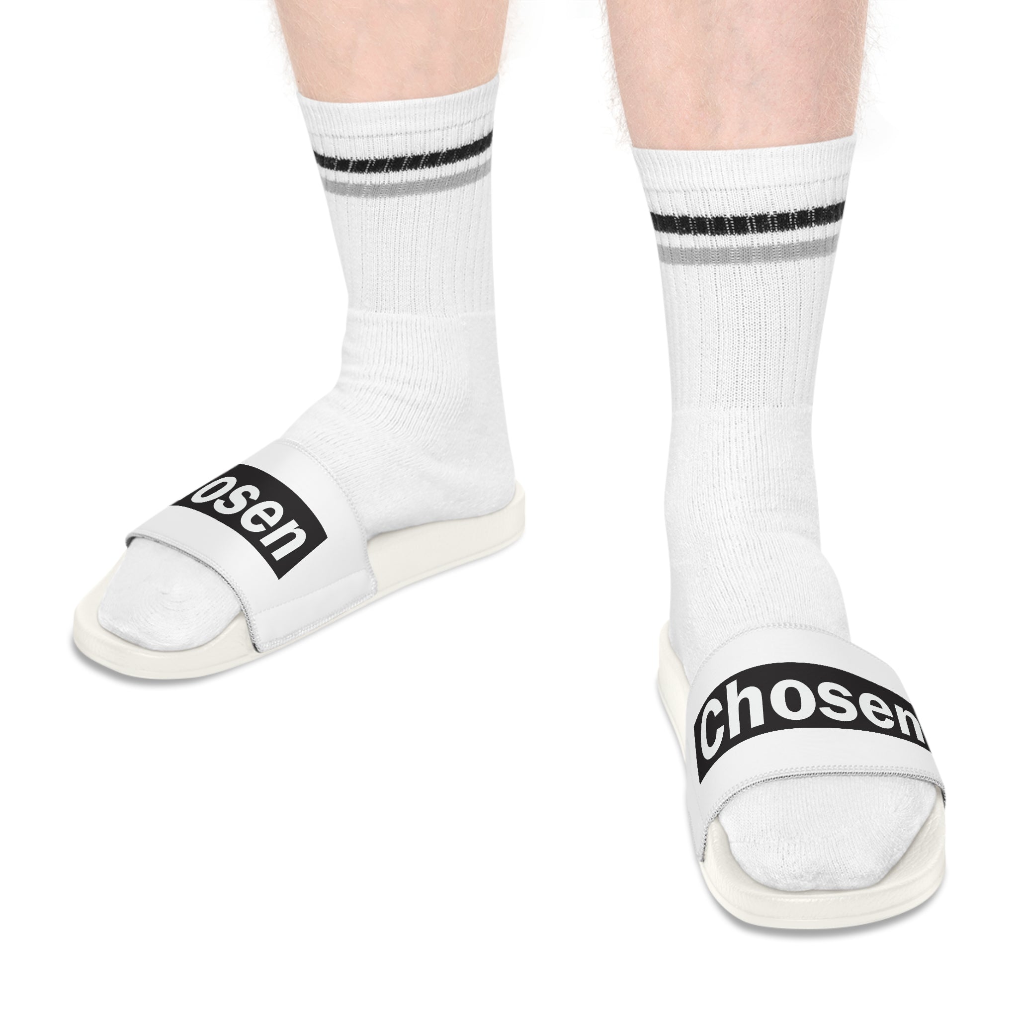 "Chosen" Men's Slide Sandals - Infinite Designs LLC