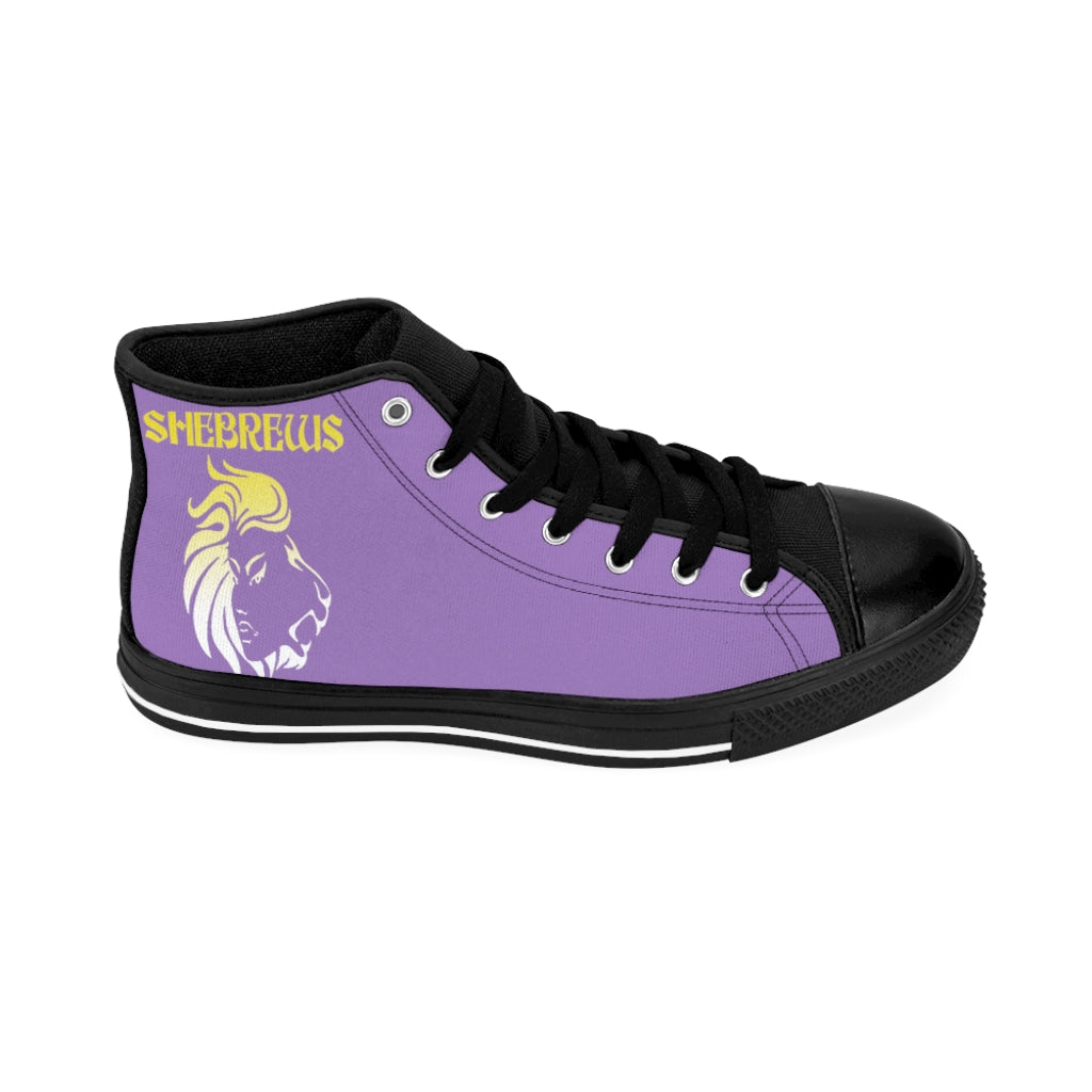 SHEBREWS Women's High-top Sneakers - Infinite Designs LLC