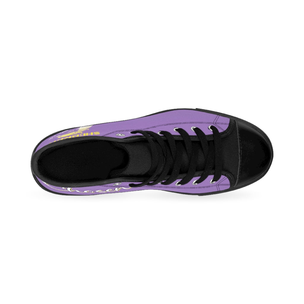 SHEBREWS Women's High-top Sneakers - Infinite Designs LLC