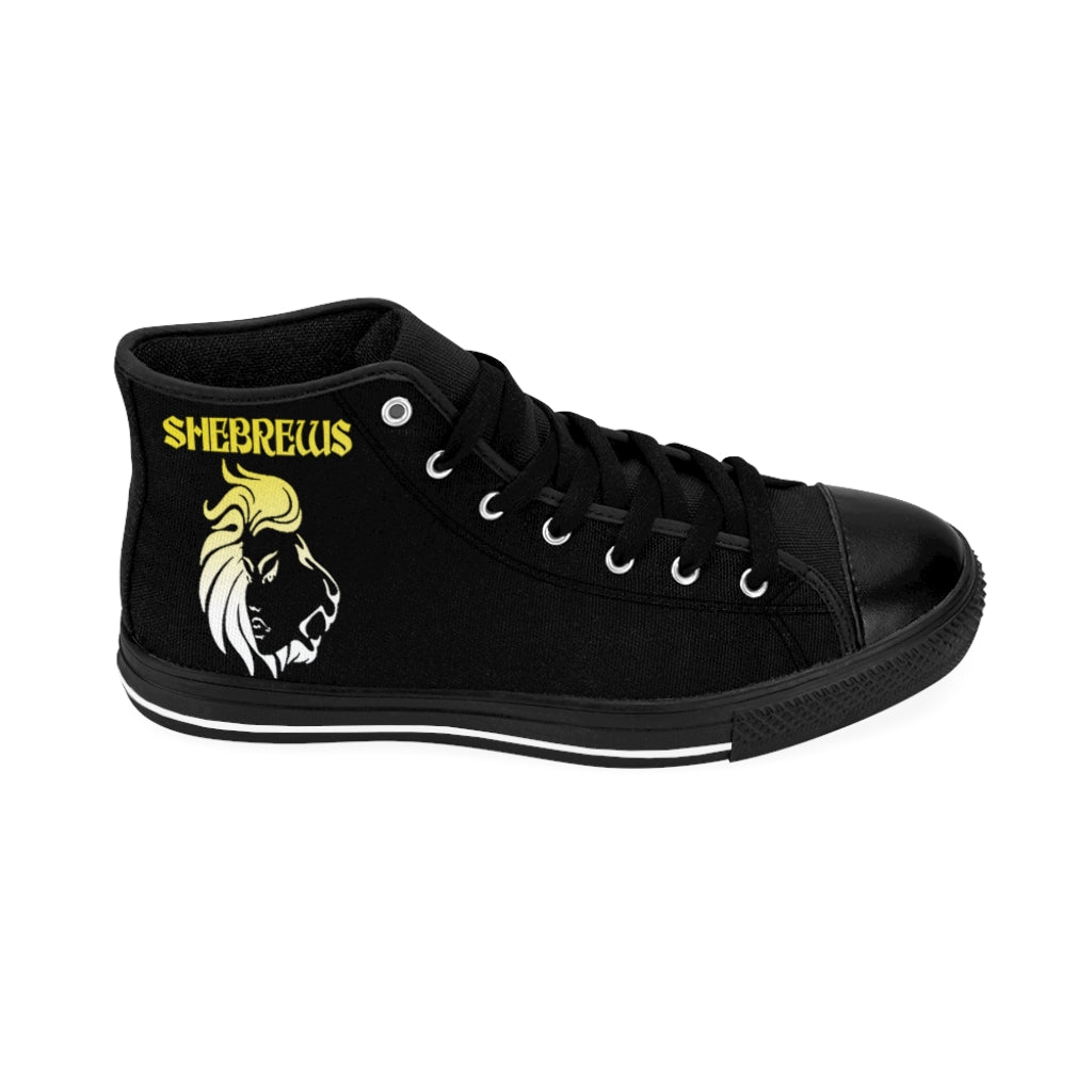 SHEBREW Women's High-top Sneakers - Infinite Designs LLC
