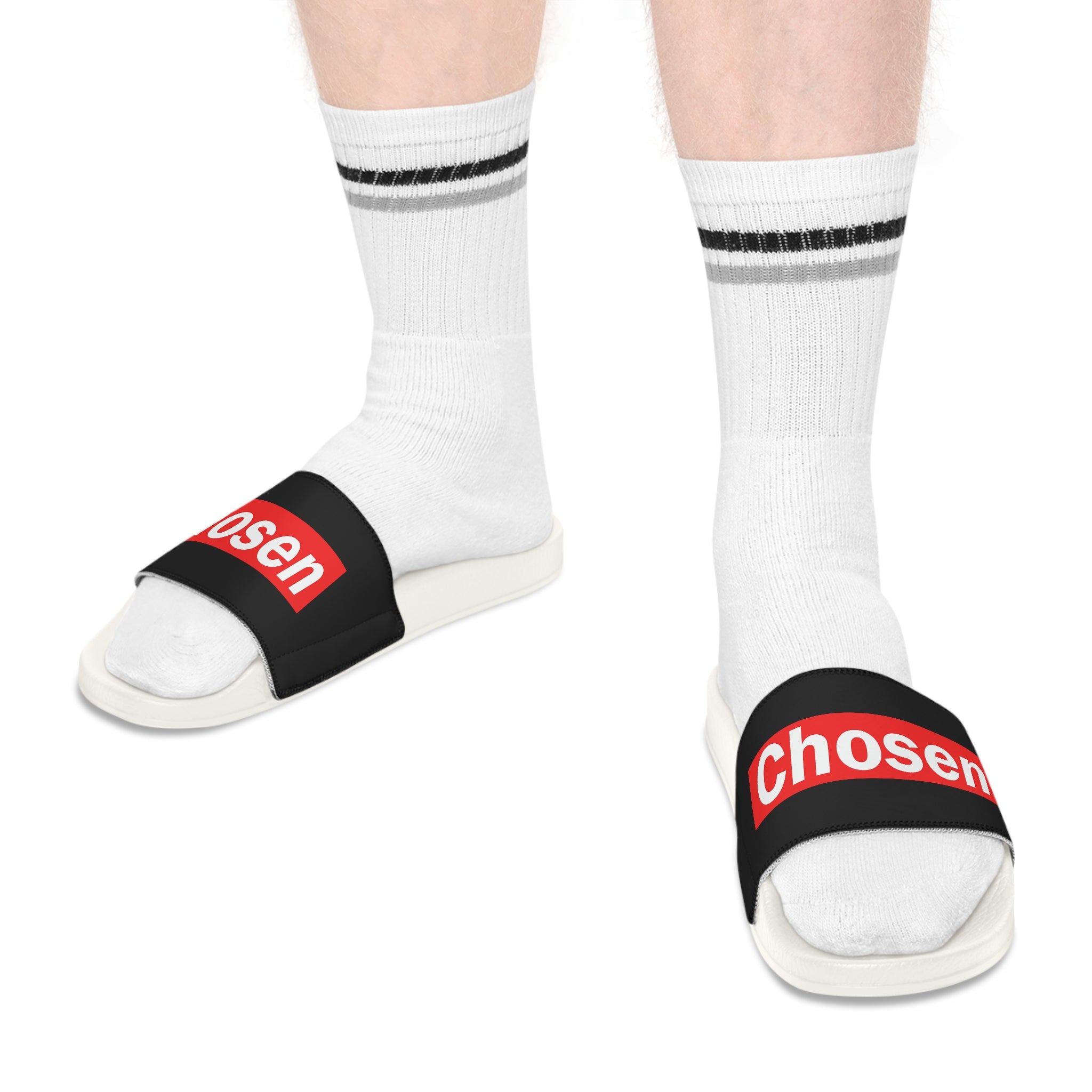 "Chosen" Men's Slide Sandals - Infinite Designs LLC