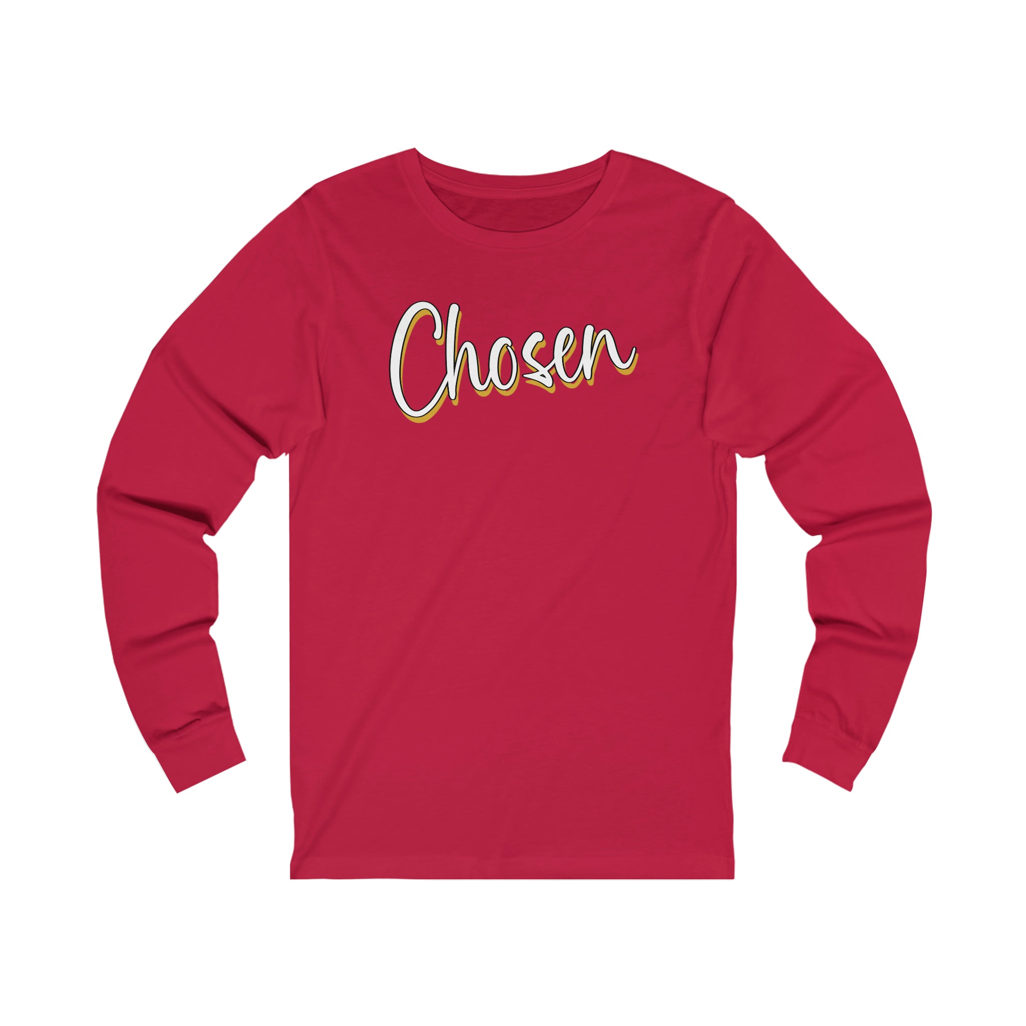 "Chosen" Unisex Jersey Long Sleeve Tee - Infinite Designs LLC