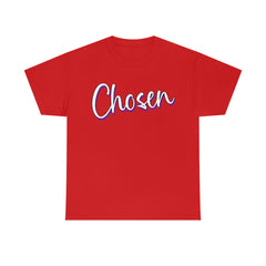 "Chosen" Unisex Heavy Cotton Tee - Infinite Designs LLC