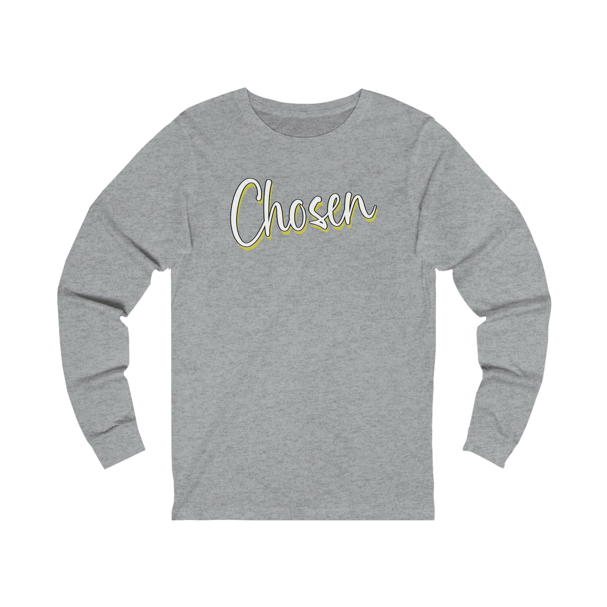 "Chosen" Unisex Jersey Long Sleeve Tee - Infinite Designs LLC