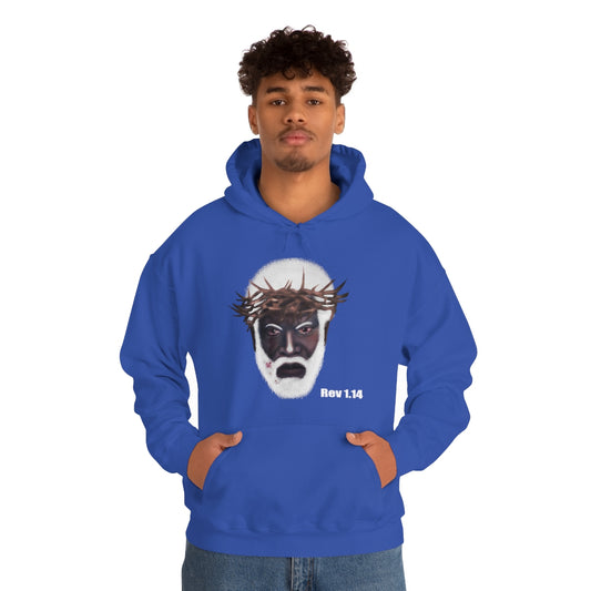 "Black Jesus" Unisex Heavy Blend™ Hooded Sweatshirt - Infinite Designs LLC
