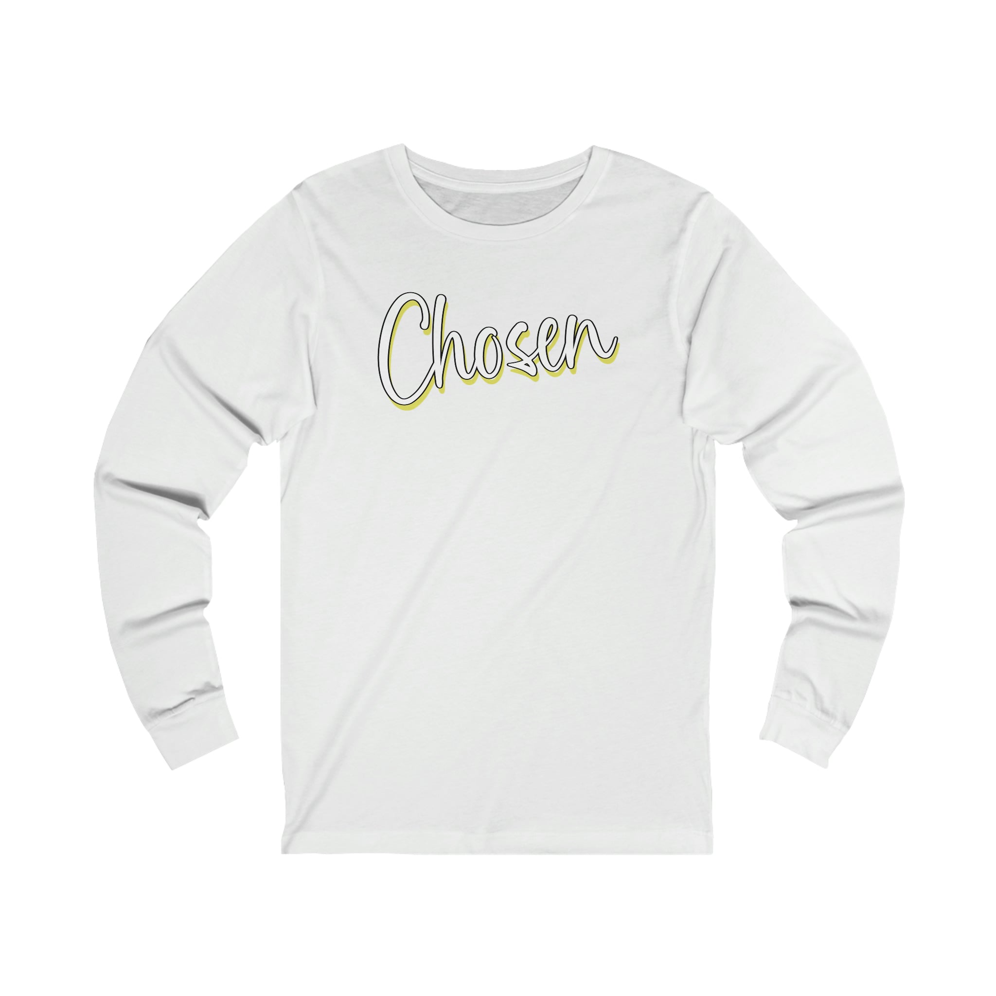 "Chosen" Unisex Jersey Long Sleeve Tee - Infinite Designs LLC