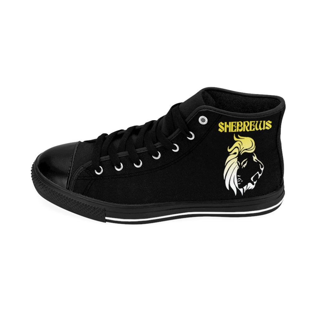 SHEBREW Women's High-top Sneakers - Infinite Designs LLC