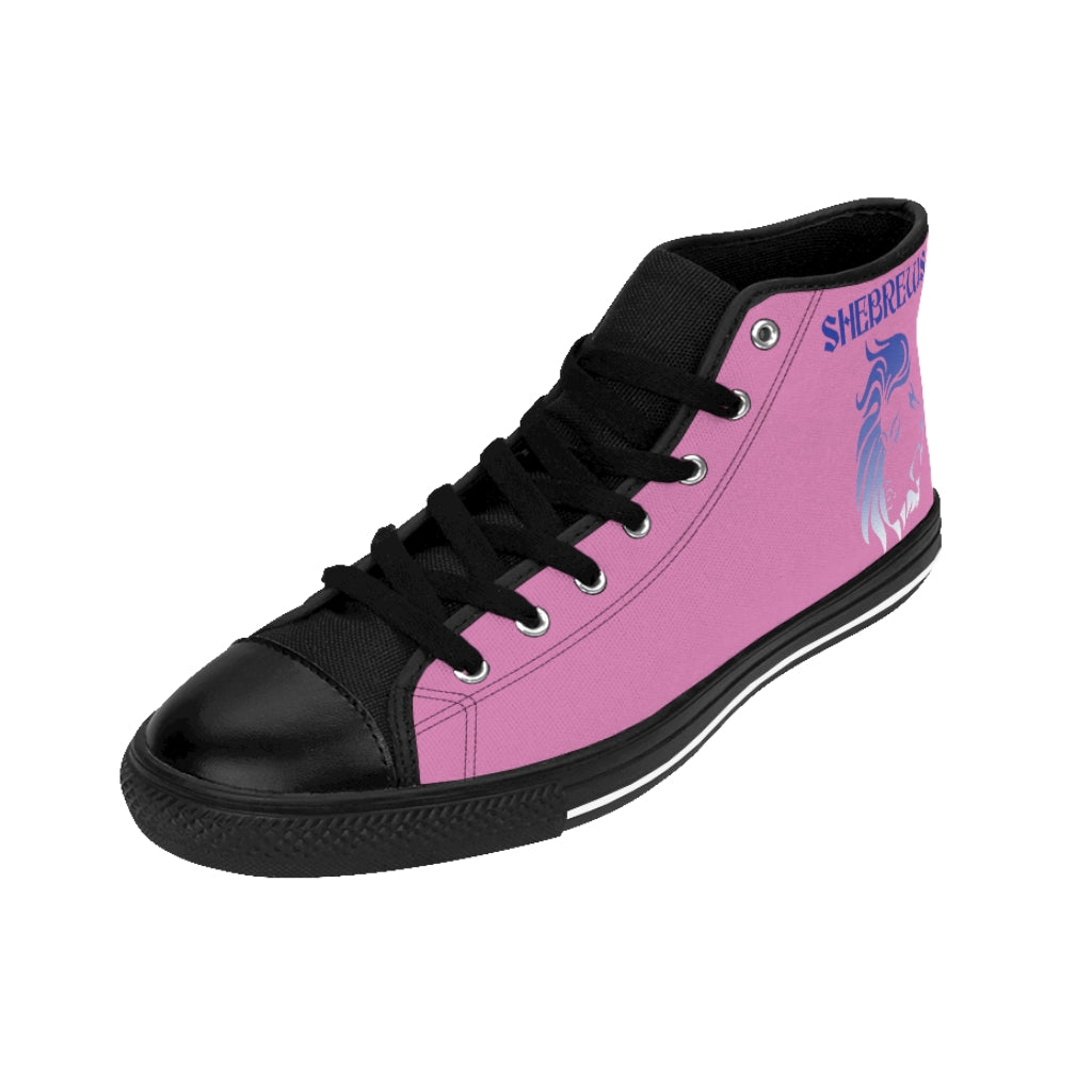 SHEBREWS Women's High-top Sneakers - Infinite Designs LLC