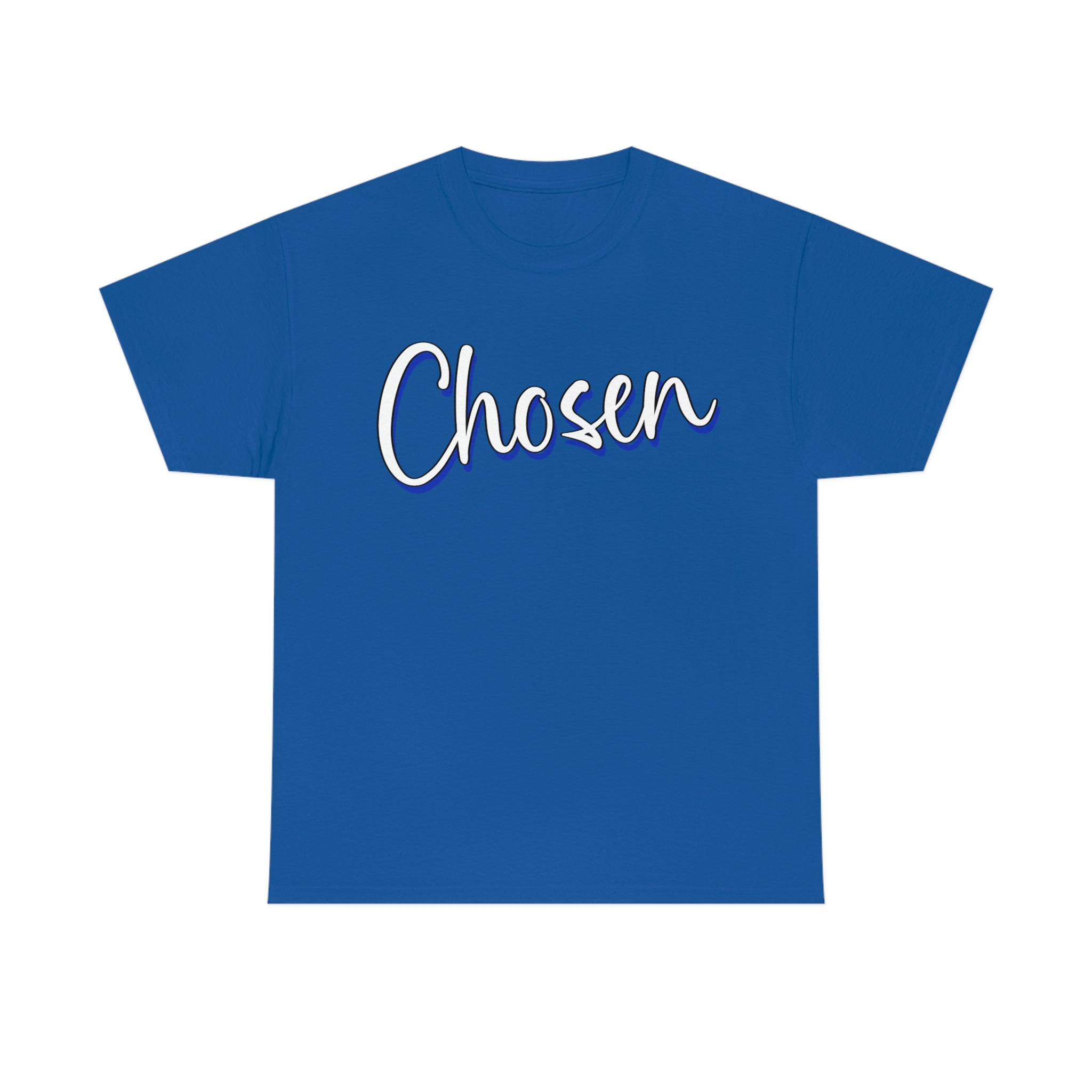 "Chosen" Unisex Heavy Cotton Tee - Infinite Designs LLC