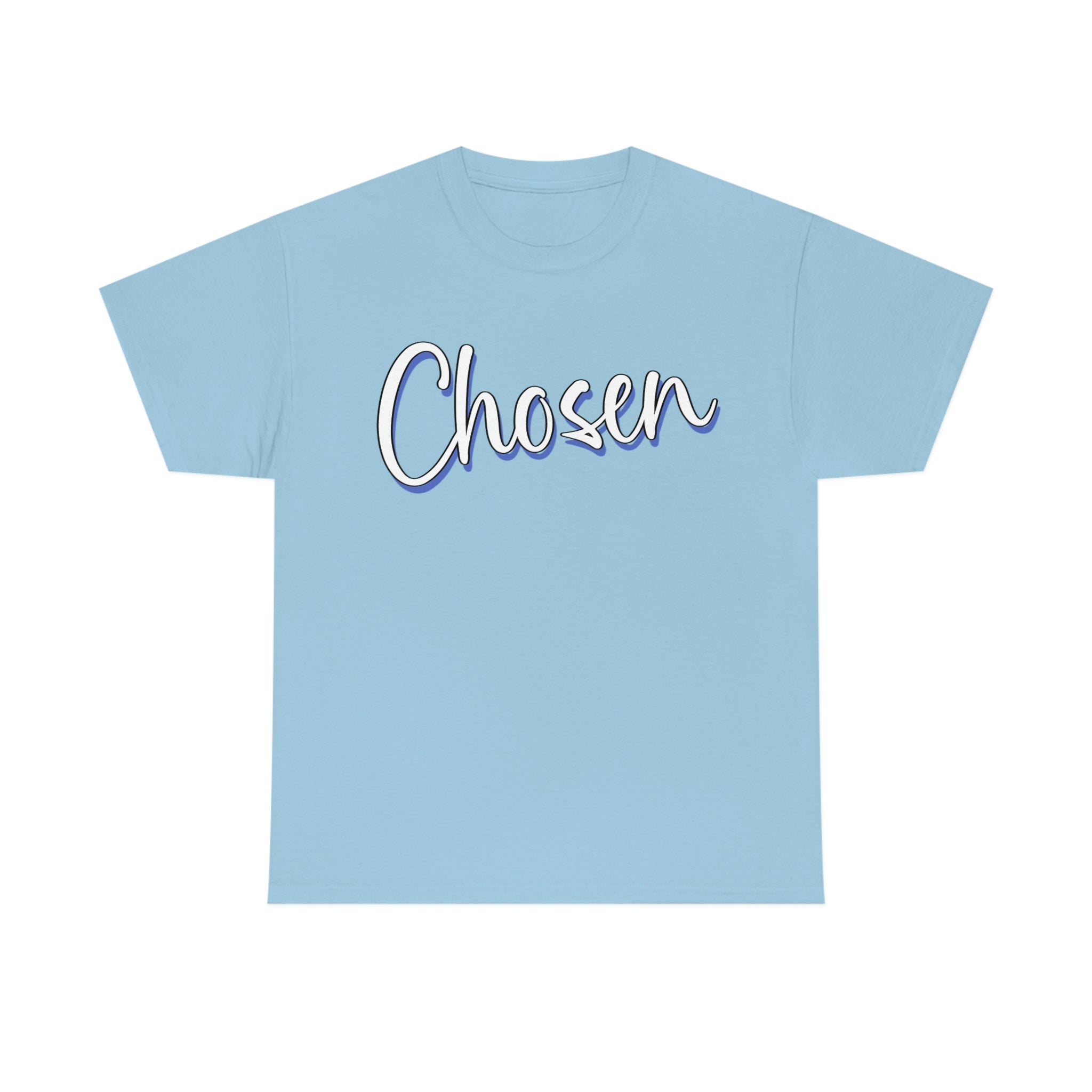 "Chosen" Unisex Heavy Cotton Tee - Infinite Designs LLC