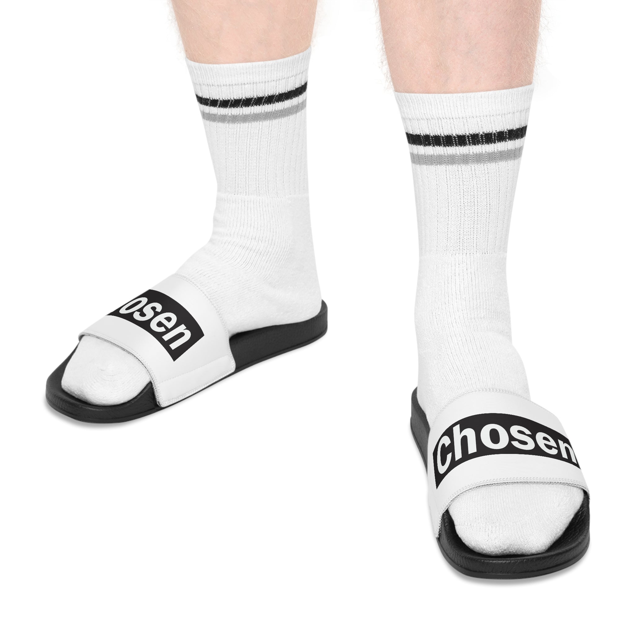 "Chosen" Men's Slide Sandals - Infinite Designs LLC