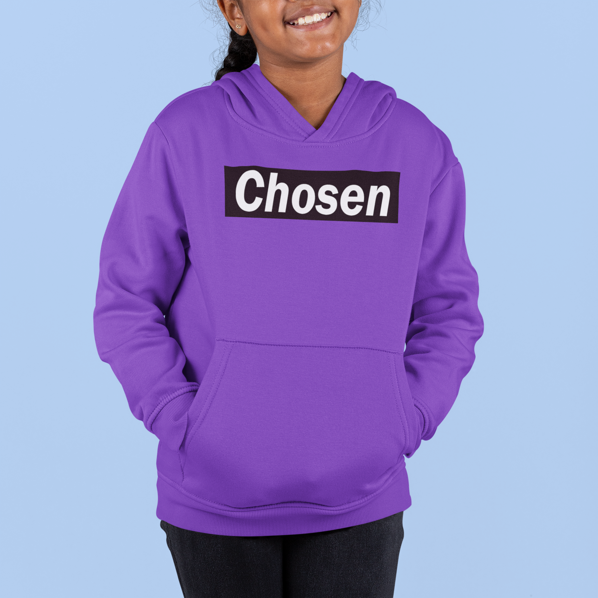 "Chosen" Youth Heavy Blend Hooded Sweatshirt - Infinite Designs LLC