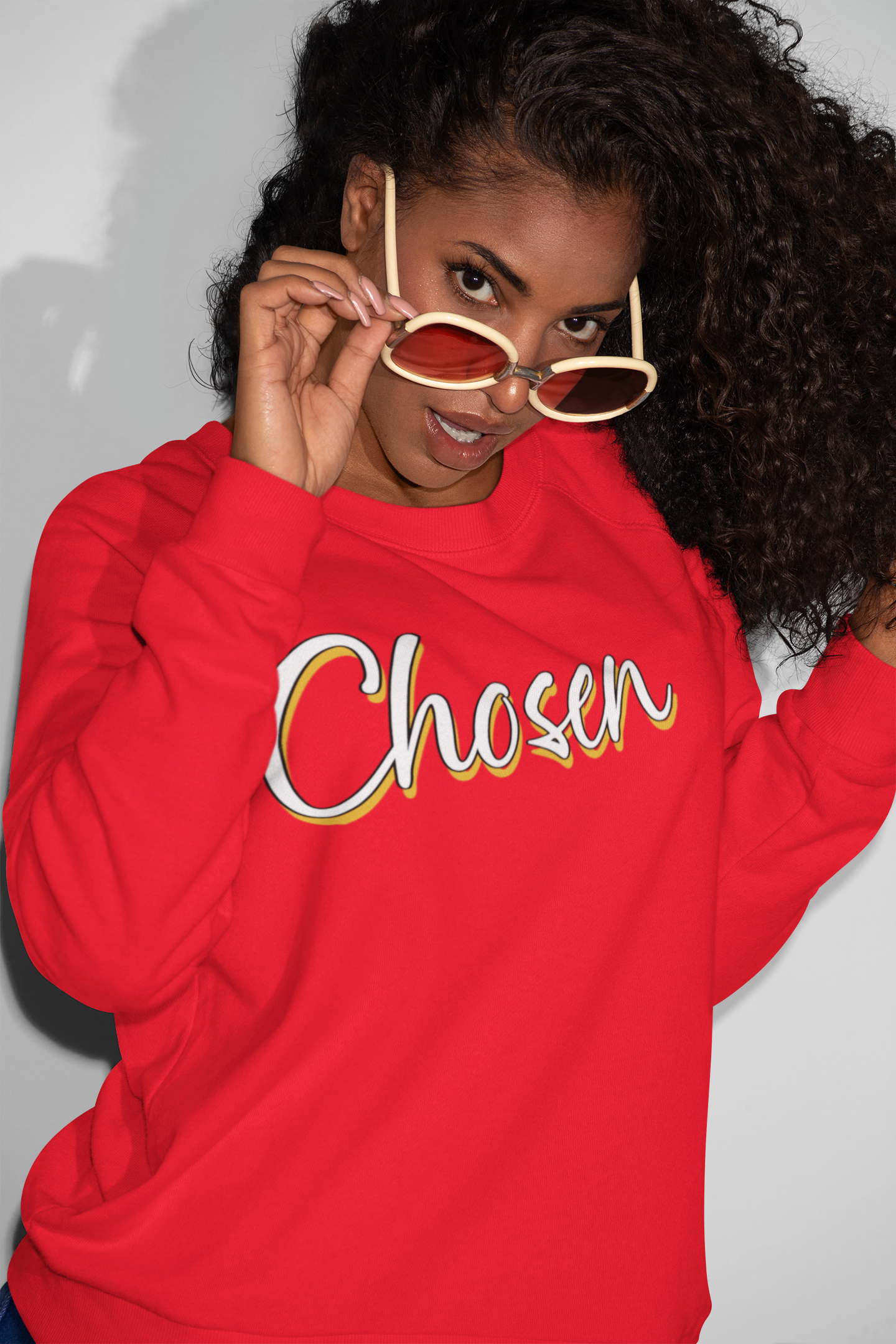 "Chosen" Unisex Heavy Blend™ Crewneck Sweatshirt - Infinite Designs LLC