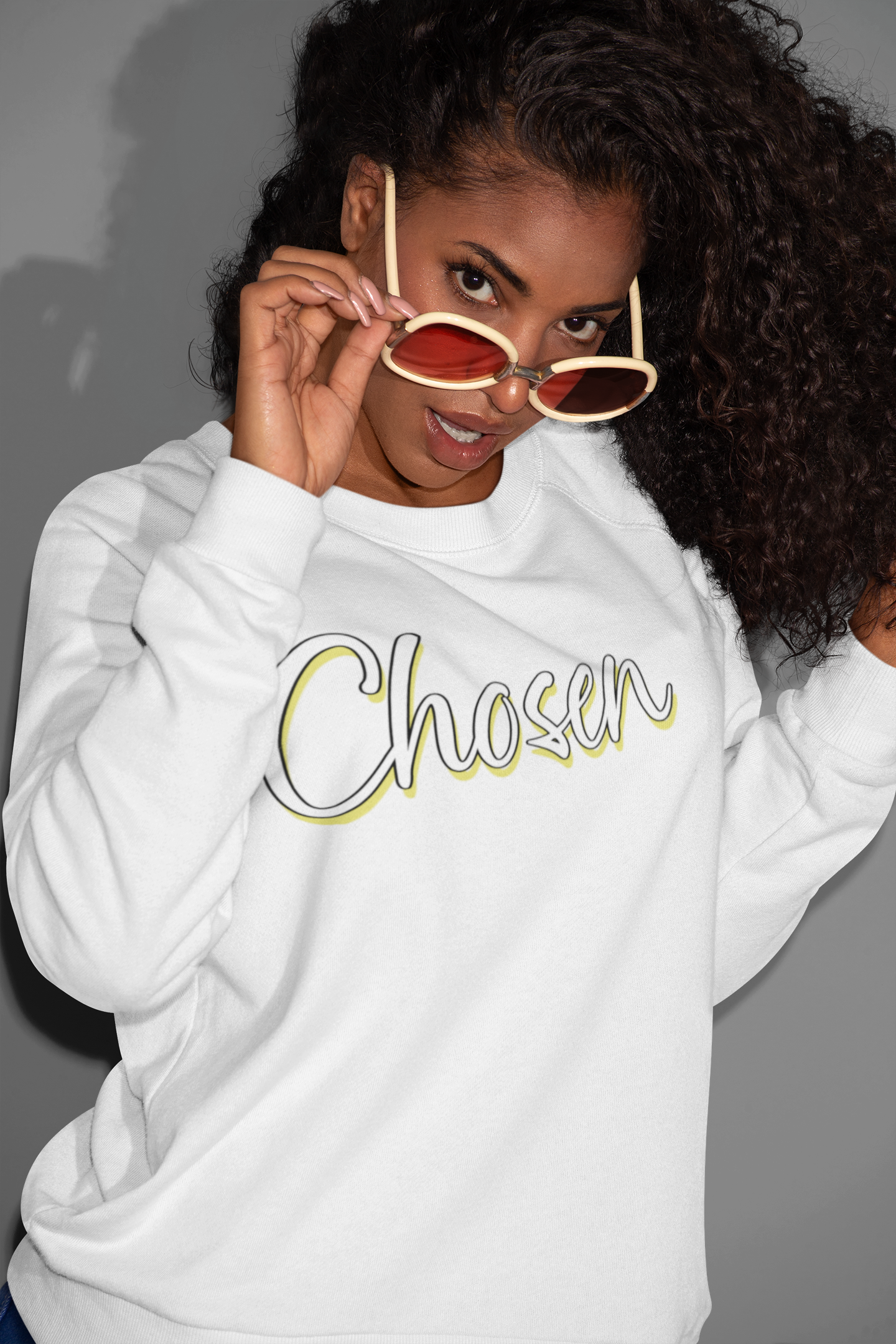 "Chosen" Unisex Heavy Blend™ Crewneck Sweatshirt - Infinite Designs LLC